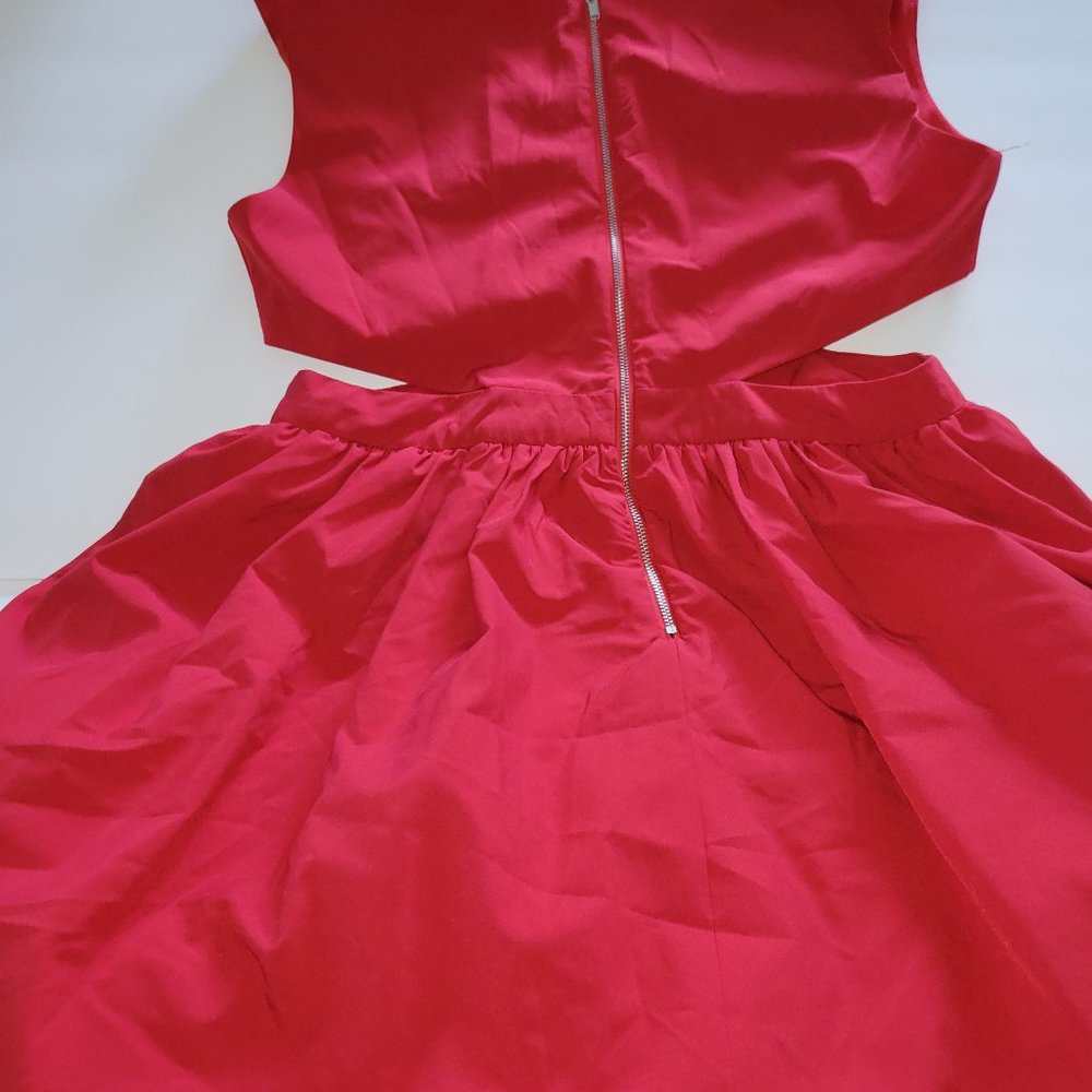 Red dress